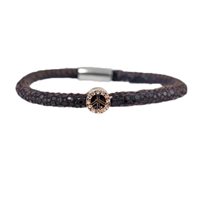 Bracciale Augusta De Carolis Donna in Pelle BR2-191 - BR2-191